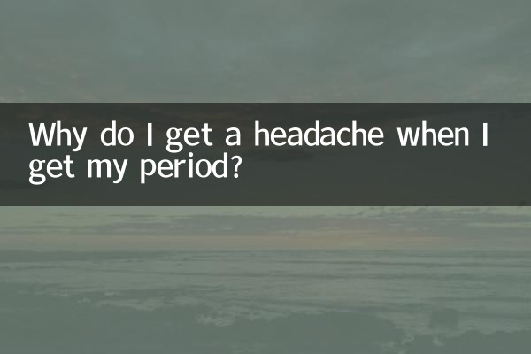 Warum bekomme ich Kopfschmerzen, wenn ich meine Periode bekomme?