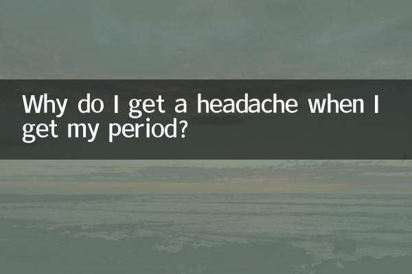Warum bekomme ich Kopfschmerzen, wenn ich meine Periode bekomme?