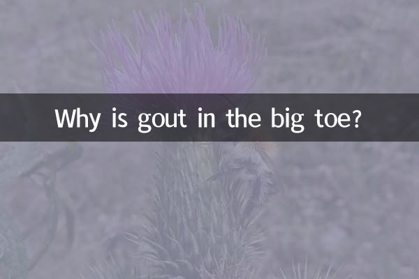 なぜ痛風が足の親指に起こるのですか？