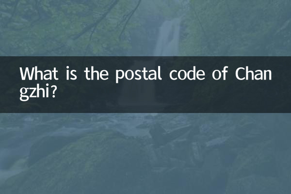 Qual è il codice postale di Changzhi?