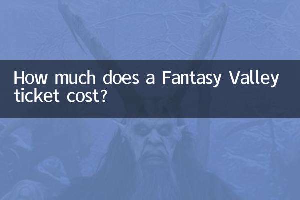 Quanto custa um ingresso para o Fantasy Valley?