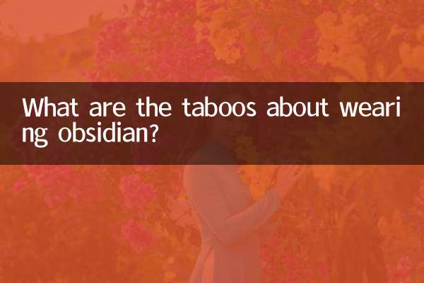 Quais são os tabus sobre o uso de obsidiana?