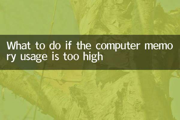 Was tun, wenn die Speicherauslastung des Computers zu hoch ist?
