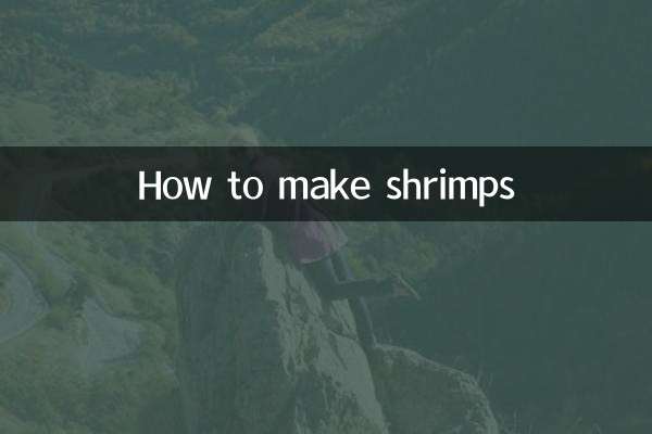 Como fazer camarões