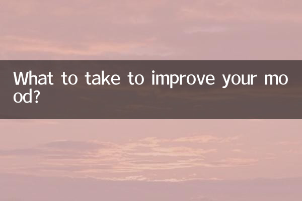 O que levar para melhorar seu humor?