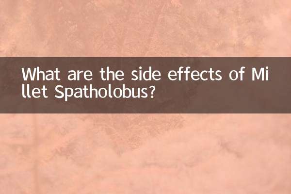 雞血藤有什麼副作用