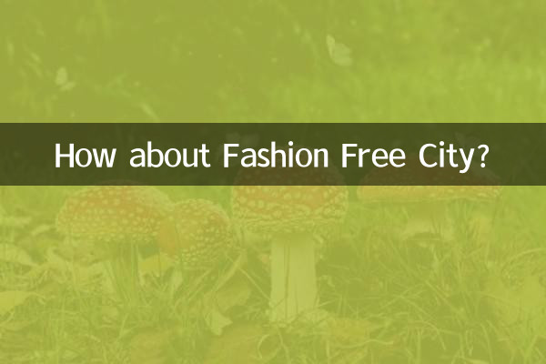 How about Fashion Free City?