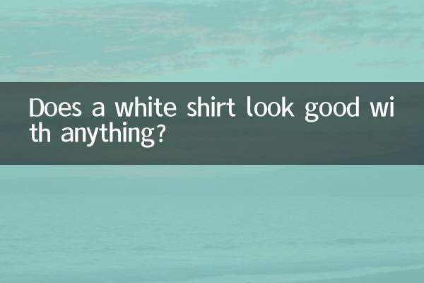 白衬衫与什么搭配好看吗
