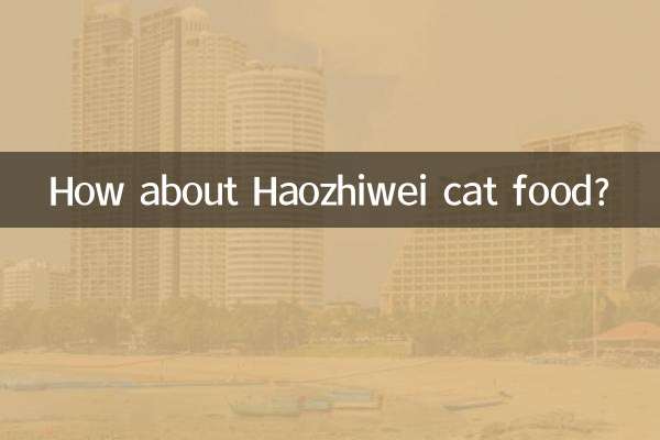 हाओझीवेई बिल्ली के भोजन के बारे में क्या ख्याल है?