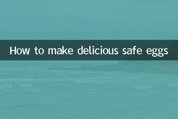 Come preparare deliziose uova sicure