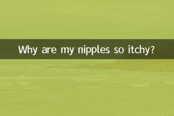 Por que meus mamilos coçam tanto?