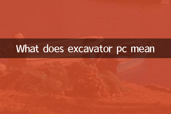 Was bedeutet Bagger -PC?