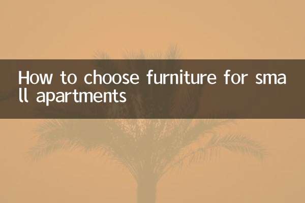 Como escolher móveis para apartamentos pequenos