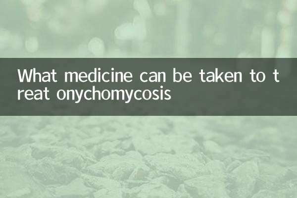 Welche Medikamente können zur Behandlung von Onychomykose eingenommen werden?