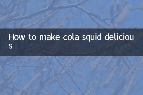 Wie man Cola-Tintenfisch lecker macht
