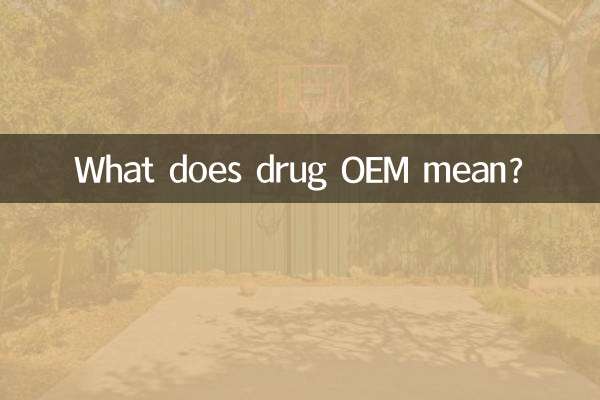 Что означает OEM-производитель лекарств?