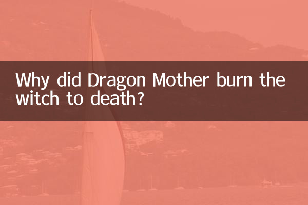 龍媽為什麼燒死女巫