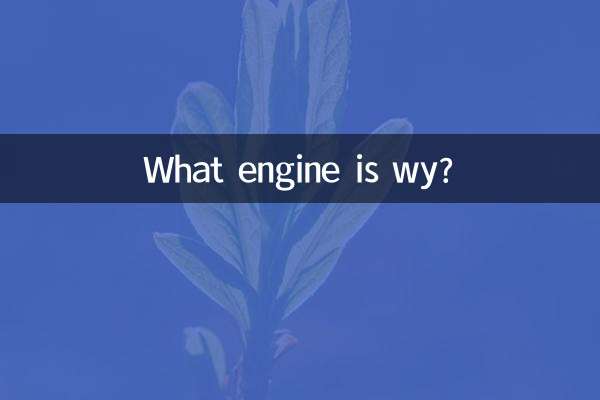 ¿Qué motor es wy?