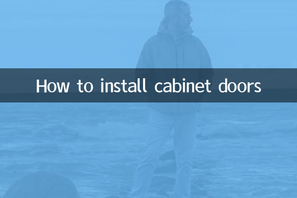 How to install cabinet doors