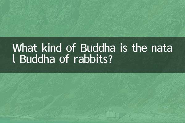 أي نوع من بوذا هو بوذا الأرانب الولادة؟