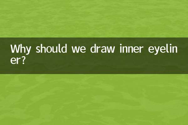 Por que devemos desenhar o delineador interno?