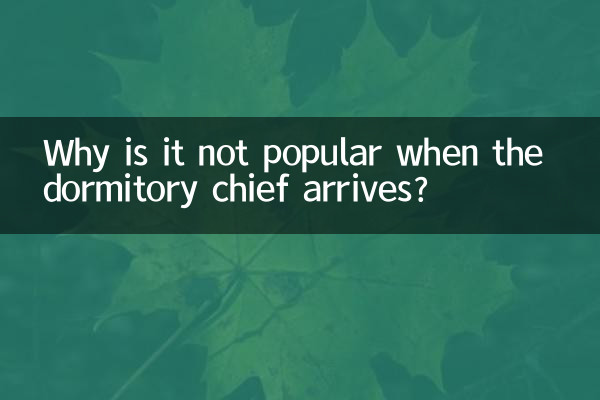 جب ہاسٹلری چیف آتا ہے تو یہ کیوں مقبول نہیں ہوتا؟