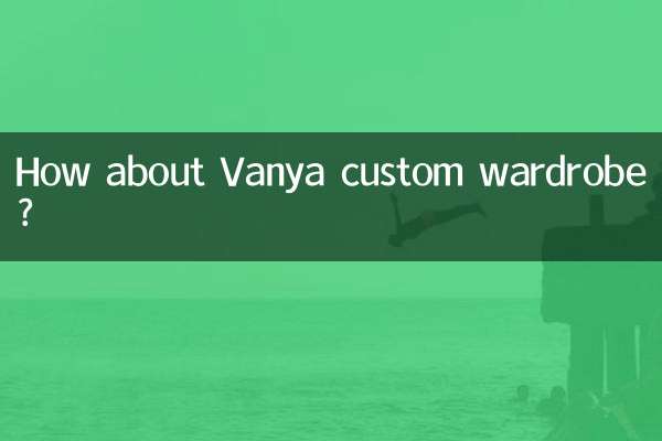 Que tal o guarda-roupa personalizado Vanya?