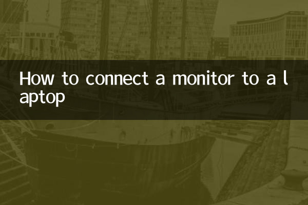 Come collegare un monitor a un laptop