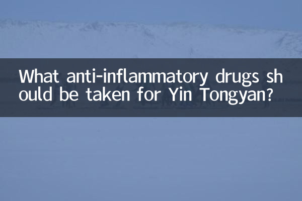 阴通炎吃什么消炎药