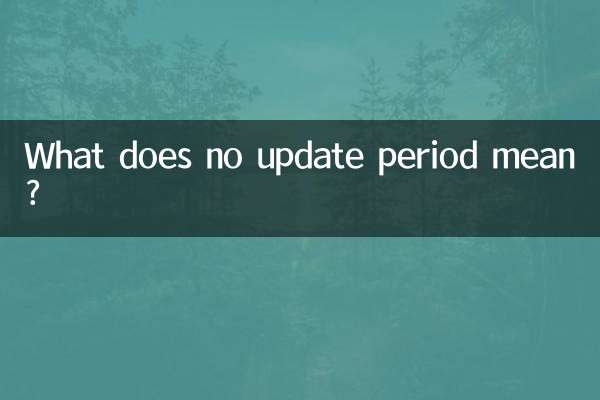 更新期間がないとはどういう意味ですか?