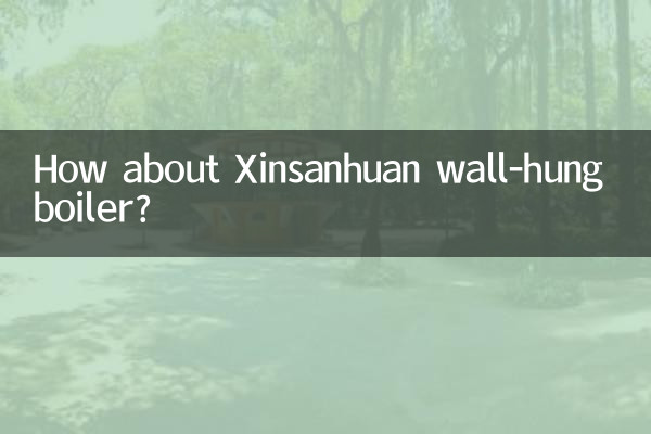 Qu'en est-il de la chaudière murale Xinsanhuan ?