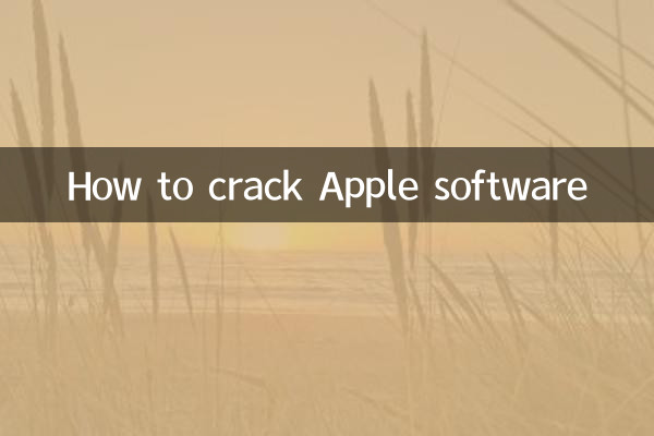 蘋果怎麼破解軟件