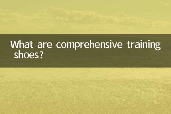 ما هي الأحذية التدريبية الشاملة؟