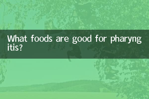 Quais alimentos são bons para faringite?