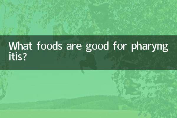 Quais alimentos são bons para faringite?