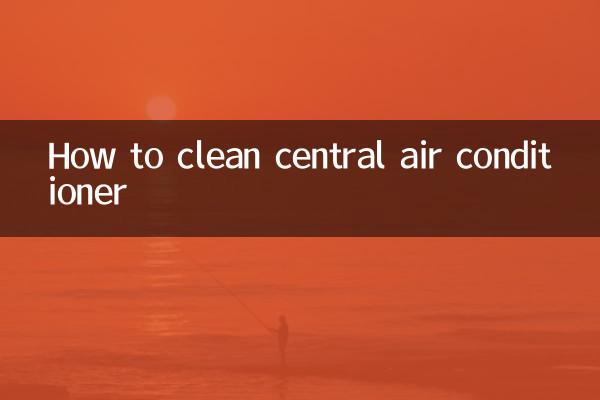 Come pulire il condizionatore d'aria centralizzato