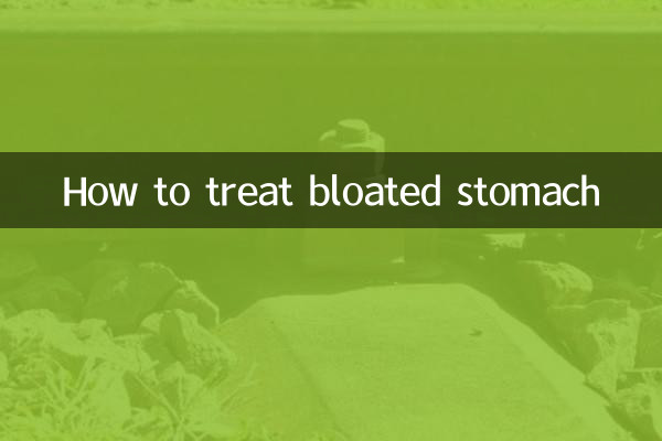 Come trattare la pancia gonfia