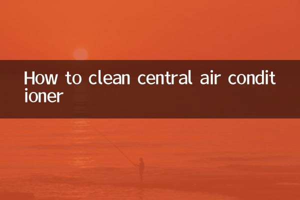 Come pulire il condizionatore d'aria centralizzato