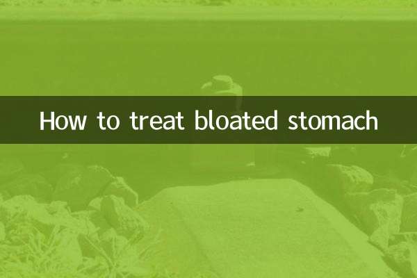 Come trattare la pancia gonfia