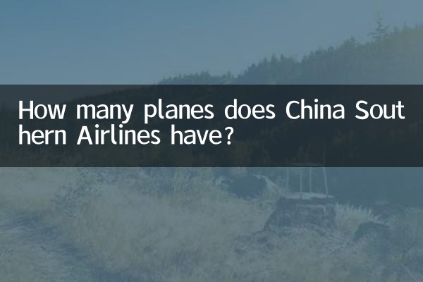 Quantos aviões a China Southern Airlines possui?