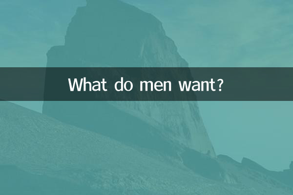 पुरुष क्या चाहते हैं?