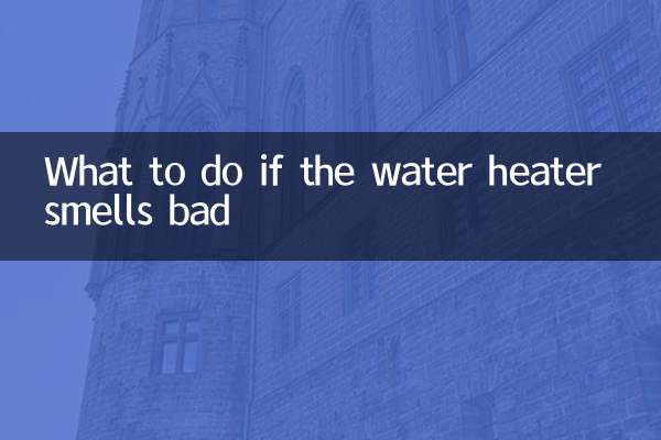 O que fazer se o aquecedor de água cheirar mal