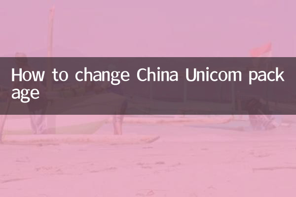 So ändern Sie das China Unicom-Paket