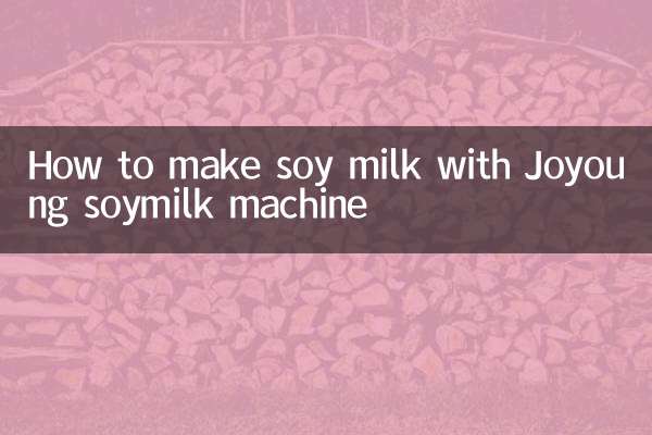 طرز تهیه شیر سویا با دستگاه شیر سویا جویونگ