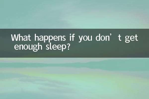 اگر به اندازه کافی نخوابید چه اتفاقی می افتد؟