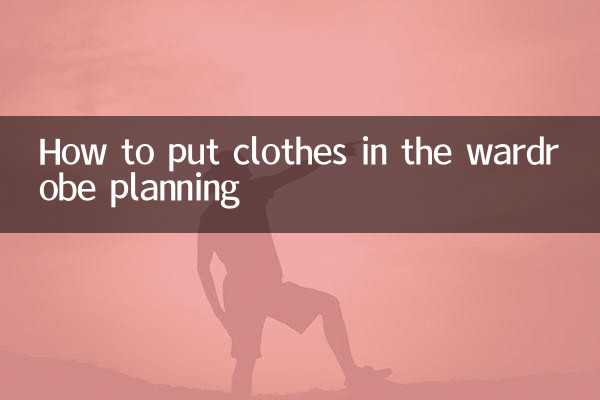 چگونه لباس ها را در برنامه ریزی کمد لباس قرار دهیم