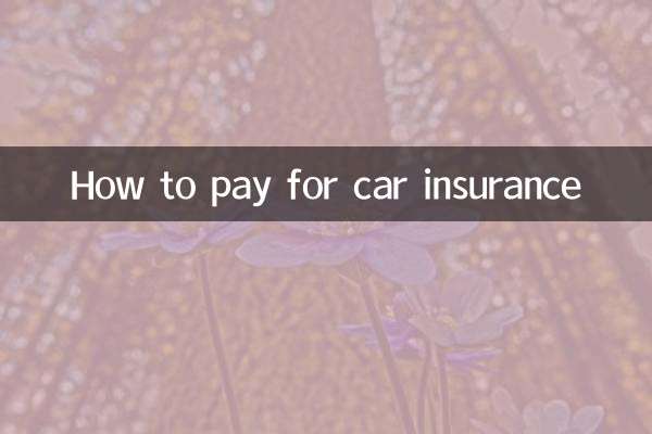 Come pagare l'assicurazione auto