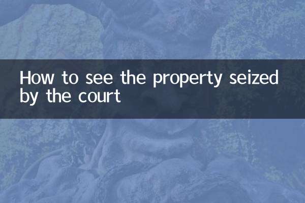 Come vedere l'immobile sequestrato dal tribunale