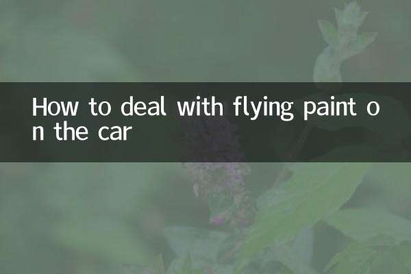 Cómo lidiar con la pintura que sale volando en tu auto