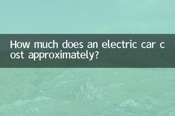 Combien coûte environ une voiture électrique ?